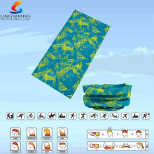 LSB-0037 Ningbo Lingshang 100% poliéster bandana multifuncional sem costura exterior headwear atacado pescoço bandana tubo de pescoço